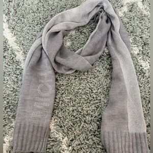 Michael Kors Silver Knit Scarf